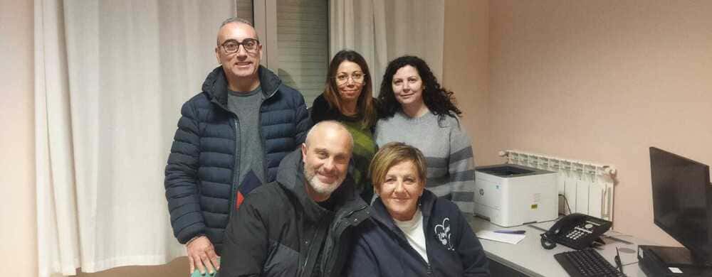 Gli infermieri di comunità con il coordinatore