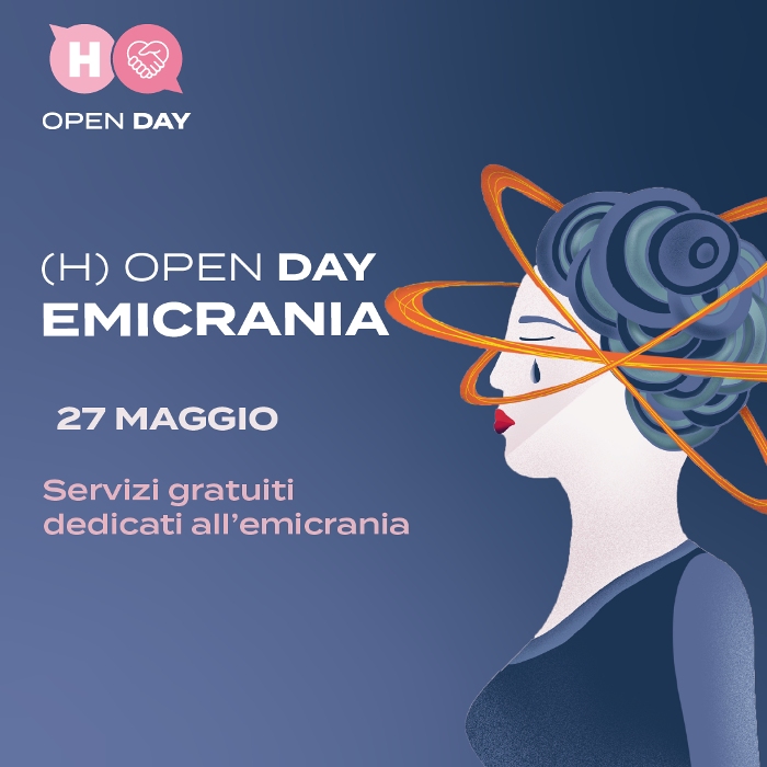 (H) Open day emicrania